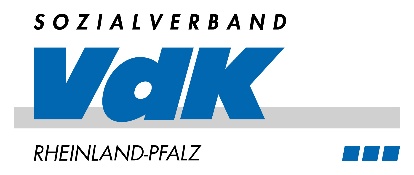 Logo: Sozialverband VdK Rheinland-Pfalz e.V.